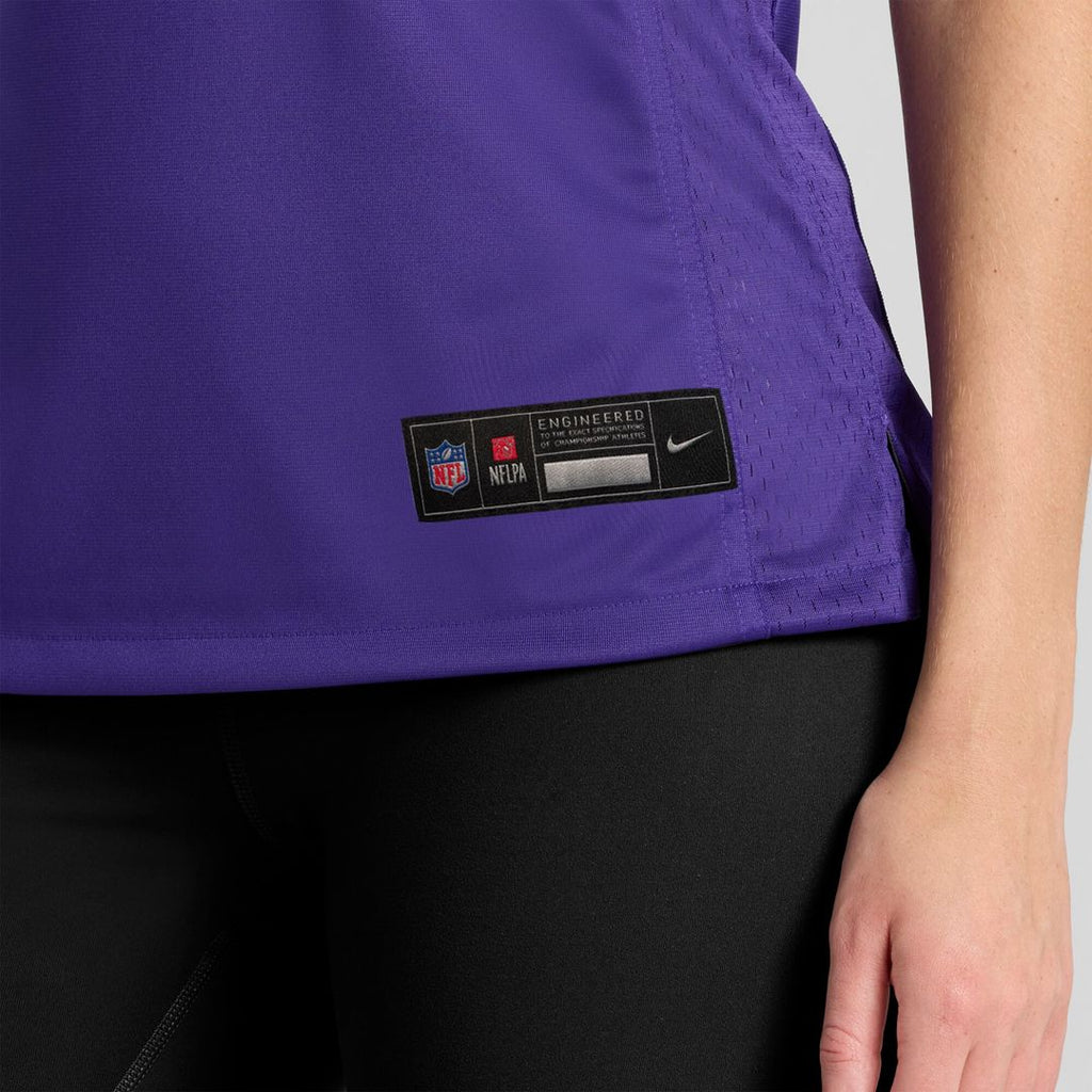 Joe Huber Minnesota Vikings Nike Women's Team Game Jersey -  Purple
