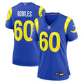 Wyatt Bowles Los Angeles Rams Nike Women's Team Game Jersey -  Royal