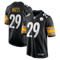 Ryan Watts Pittsburgh Steelers Nike  Game Jersey -  Black