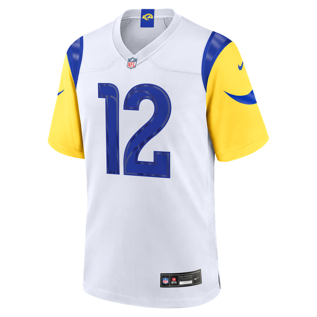 Puka Nacua Los Angeles Rams Nike White Game Player Jersey - White