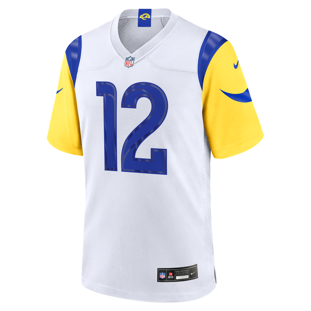 Puka Nacua Los Angeles Rams Nike White Game Player Jersey - White