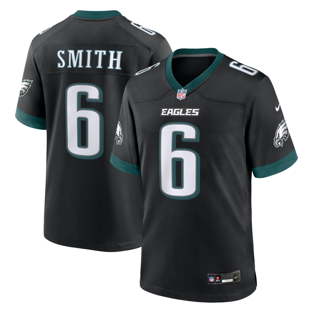 DeVonta Smith Philadelphia Eagles Nike Alternate Game Jersey -  Black