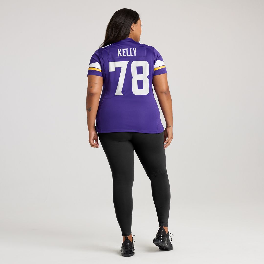 Ryan Kelly Minnesota Vikings Nike Women's Team Game Jersey -  Purple