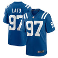 Laiatu Latu Indianapolis Colts Nike  Player Game Jersey - Royal