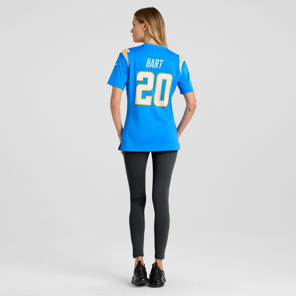 Cam Hart Los Angeles Chargers Nike Women's  Game Jersey -  Powder Blue