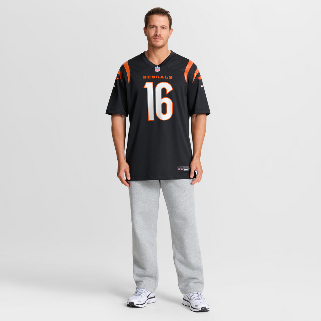 Joe Flacco Cincinnati Bengals Nike Team Game Jersey -  Black