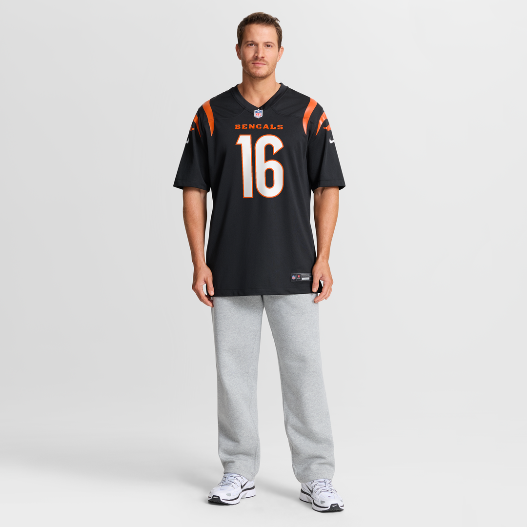 Joe Flacco Cincinnati Bengals Nike Team Game Jersey -  Black