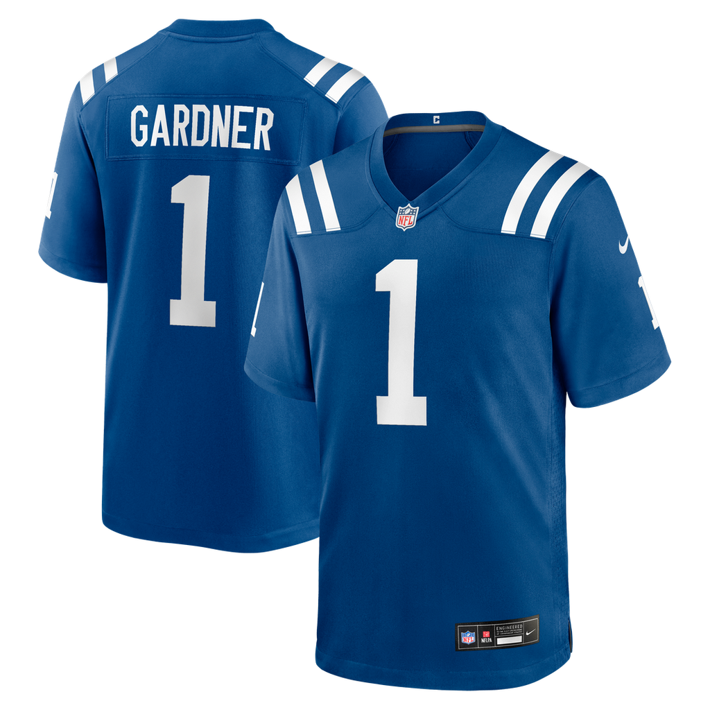 Ahmad Sauce Gardner Indianapolis Colts Nike Team  Game Jersey -  Royal