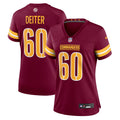 Michael Deiter Washington Commanders Nike Women's Team Game Jersey -  Burgundy