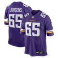 Michael Jurgens Minnesota Vikings Nike Game Jersey -  Purple