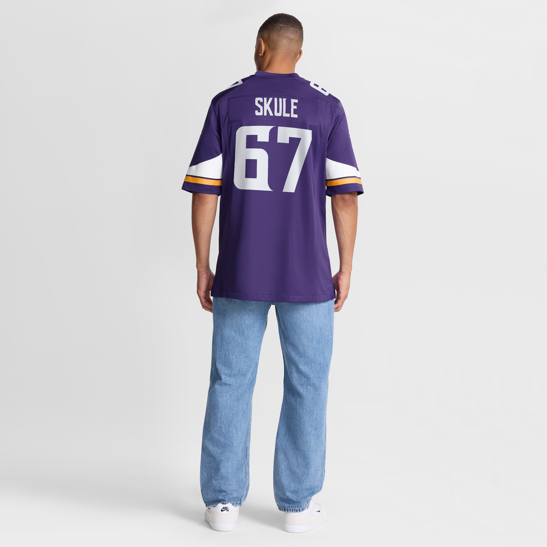 Justin Skule Minnesota Vikings Nike Team Game Jersey -  Purple