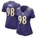 Travis Jones Baltimore Ravens Nike Women's Player Game Jersey - Purple