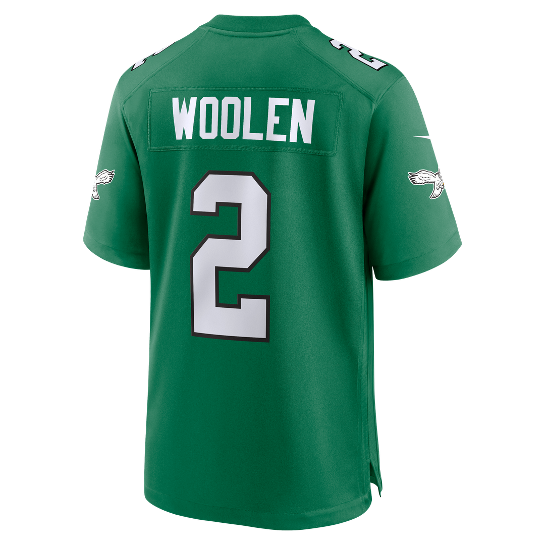 Tariq Woolen Philadelphia Eagles Nike Alternate Game Jersey -  Kelly Green