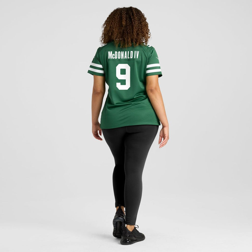 Will McDonald IV New York Jets Nike Women's Team Game Jersey - Legacy Green