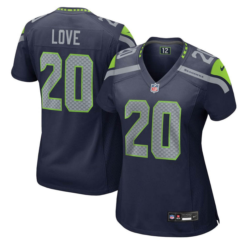 Julian Love Seattle Seahawks Nike Women's Team Game Jersey -  College Navy