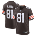 Luke Floriea Cleveland Browns Nike Team Game Jersey -  Brown