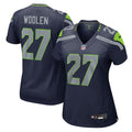 Riq Woolen Seattle Seahawks Nike Women's Team Game Jersey -  College Navy