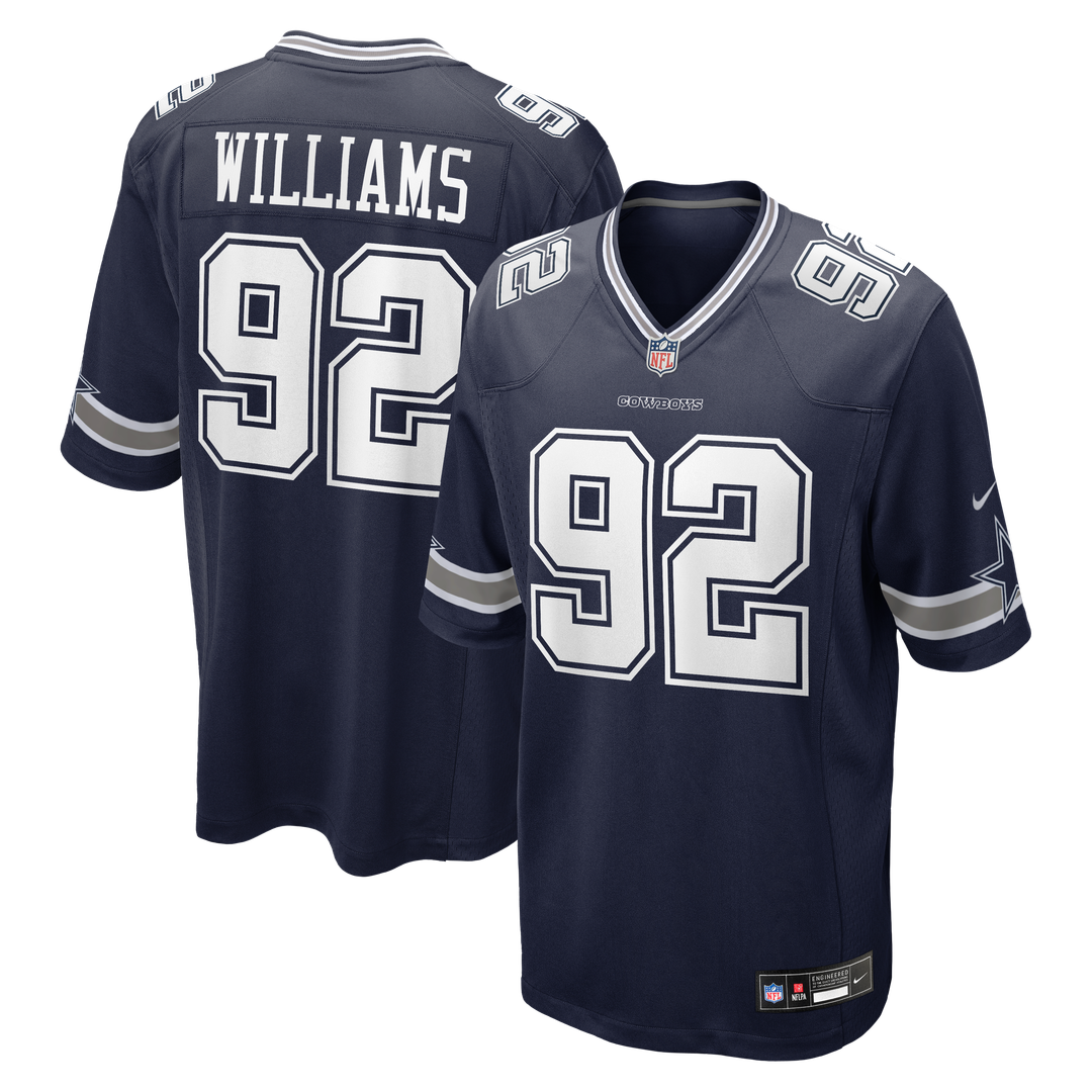 Quinnen Williams Dallas Cowboys Nike Game Jersey - White