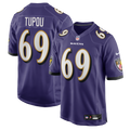 Josh Tupou Baltimore Ravens Nike Team Game Jersey -  Purple