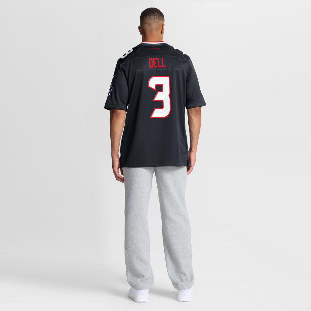 Tank Dell Houston Texans Nike Alternate Game Jersey -  Red