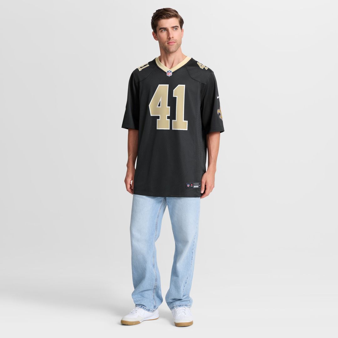 Alvin Kamara New Orleans Saints Nike Game Jersey - Black