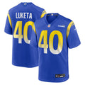 Jesse Luketa Los Angeles Rams Nike Team Game Jersey -  Royal