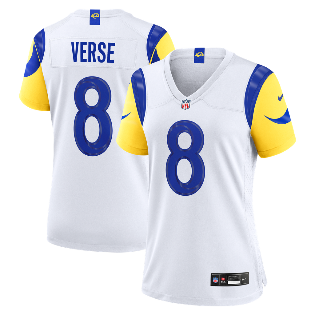 Jared Verse Los Angeles Rams Nike Women's Game Jersey - White