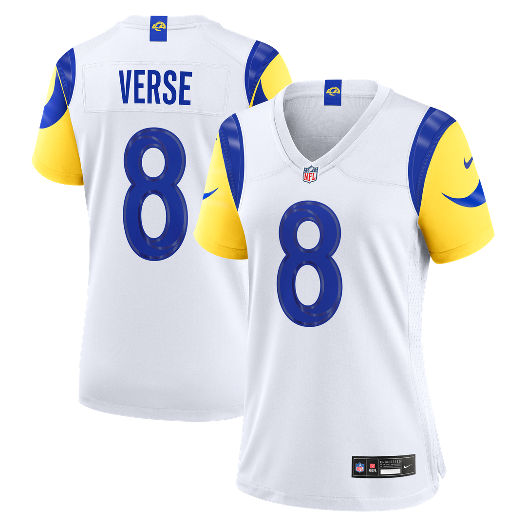 Jared Verse Los Angeles Rams Nike Women's Game Jersey - White