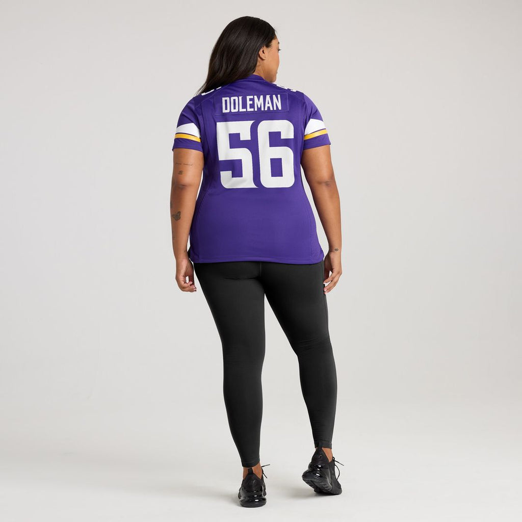 Chris Doleman Minnesota Vikings Nike Women's Game Retired Player Jersey - Purple