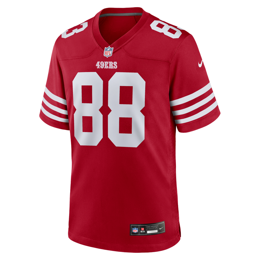 Jake Tonges San Francisco 49ers Nike Team Game Jersey -  Scarlet
