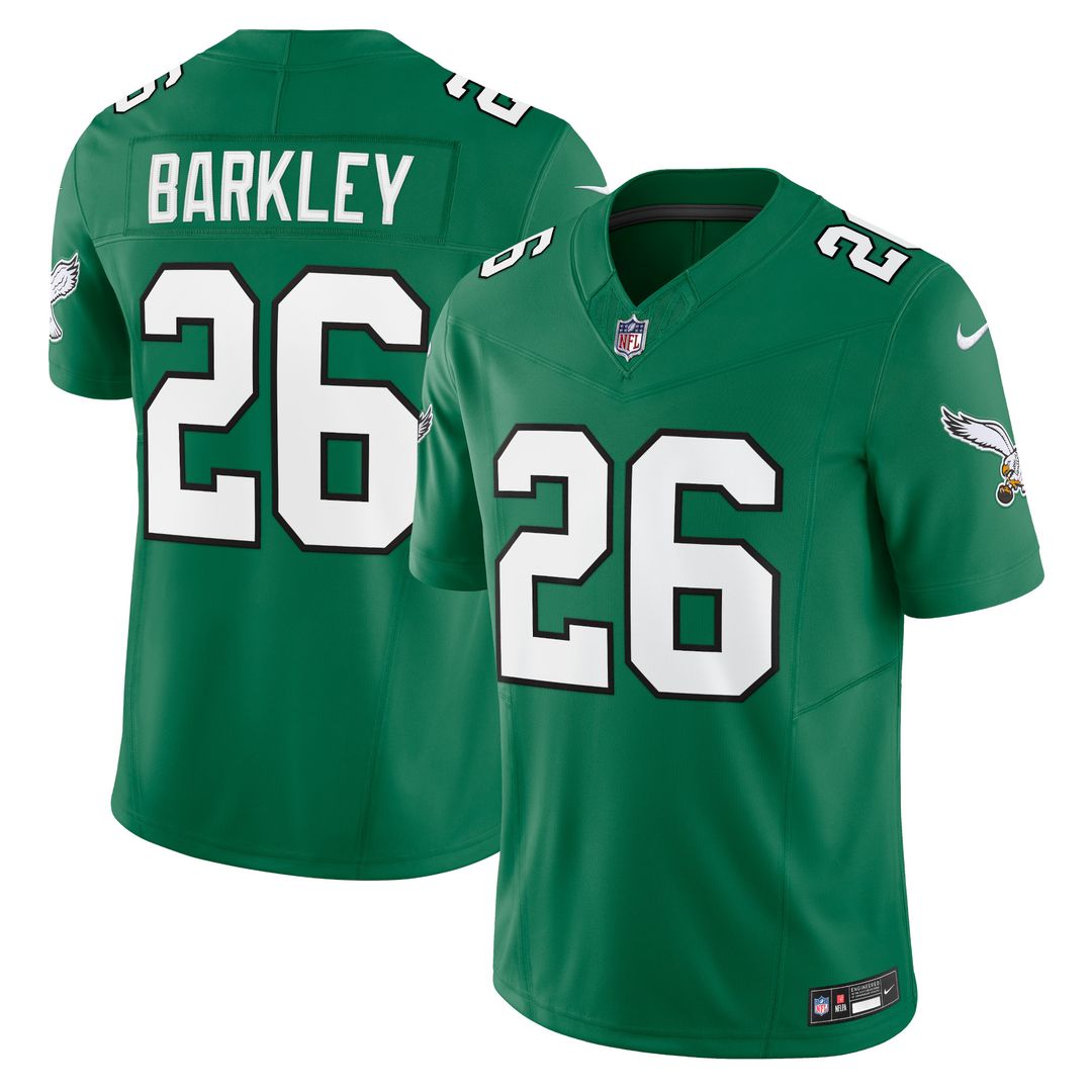 Saquon Barkley Philadelphia Eagles Nike Vapor F.U.S.E. Limited Jersey - Midnight Green