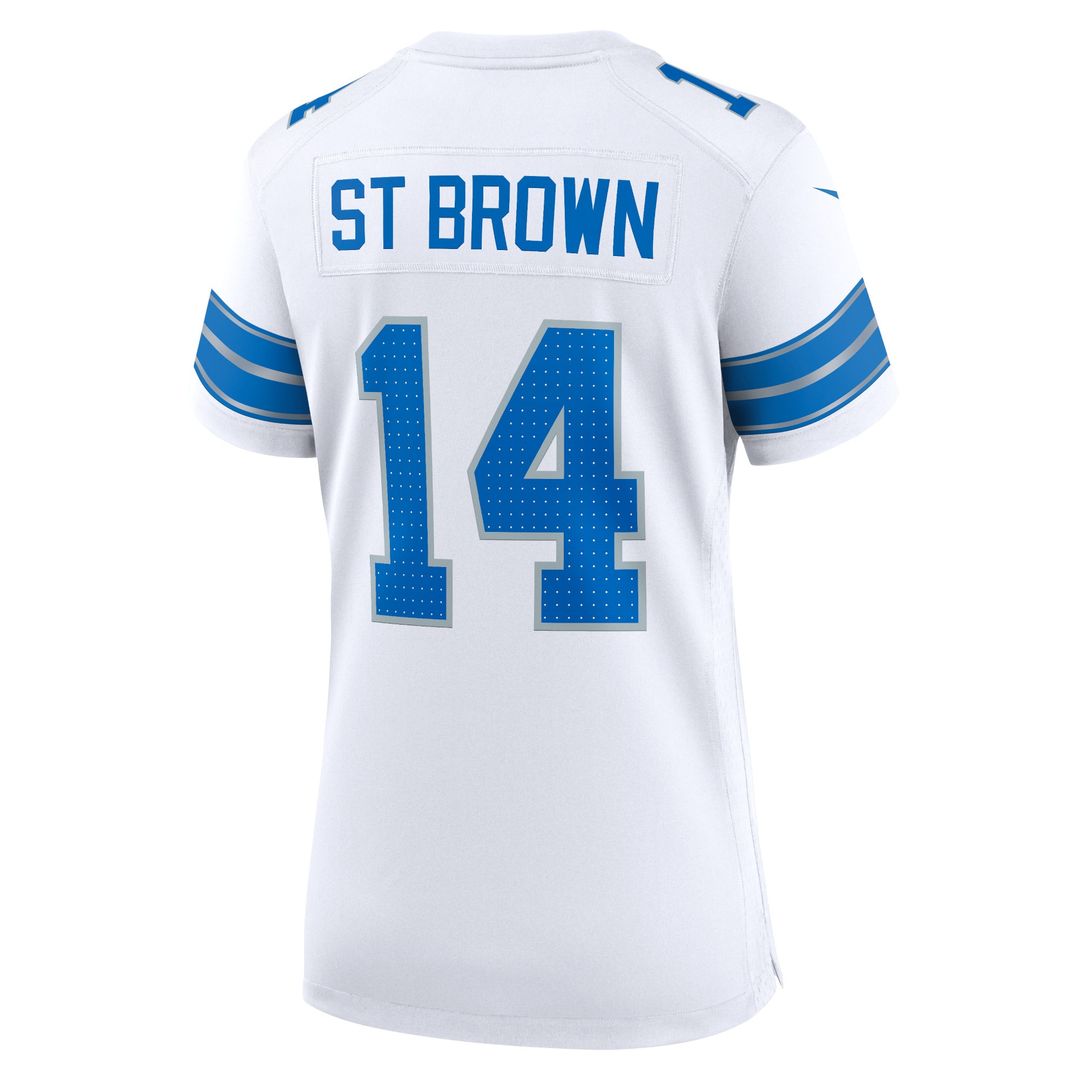 Amon-Ra St. Brown Detroit Lions Nike Women's 2nd Alternate Game Jersey - Black