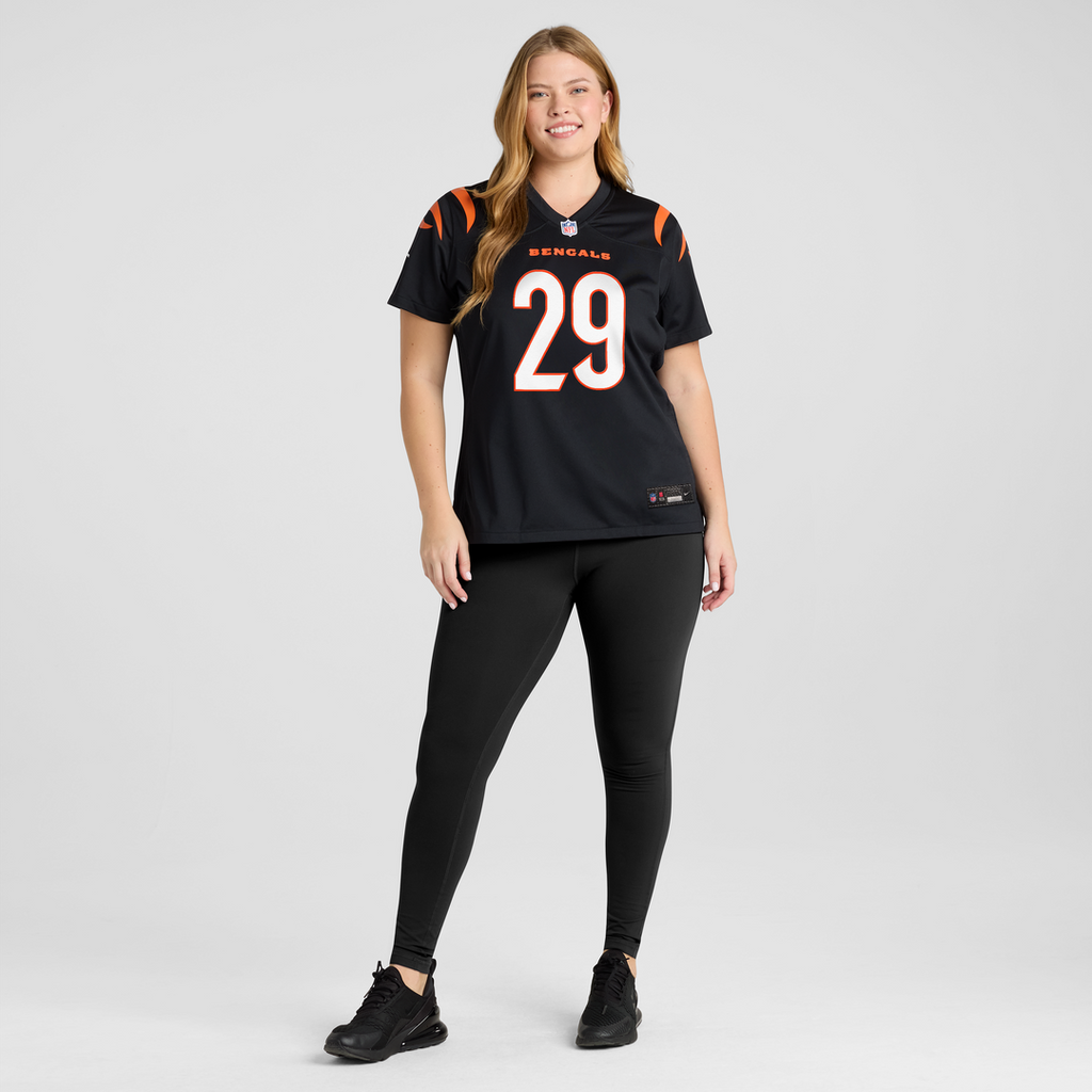Kyle Dugger Cincinnati Bengals Nike Women's Team Game Jersey -  Black