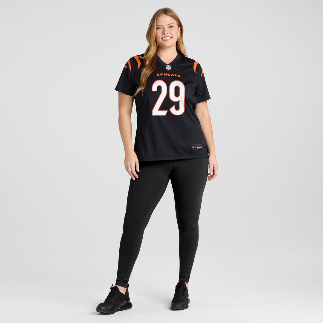 Kyle Dugger Cincinnati Bengals Nike Women's Team Game Jersey -  Black