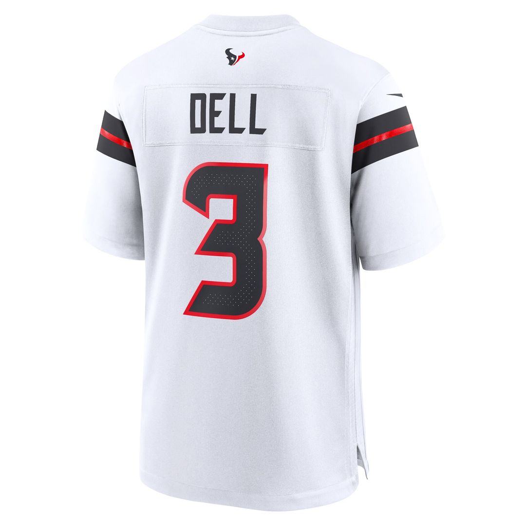 Tank Dell Houston Texans Nike Alternate Game Jersey -  Red