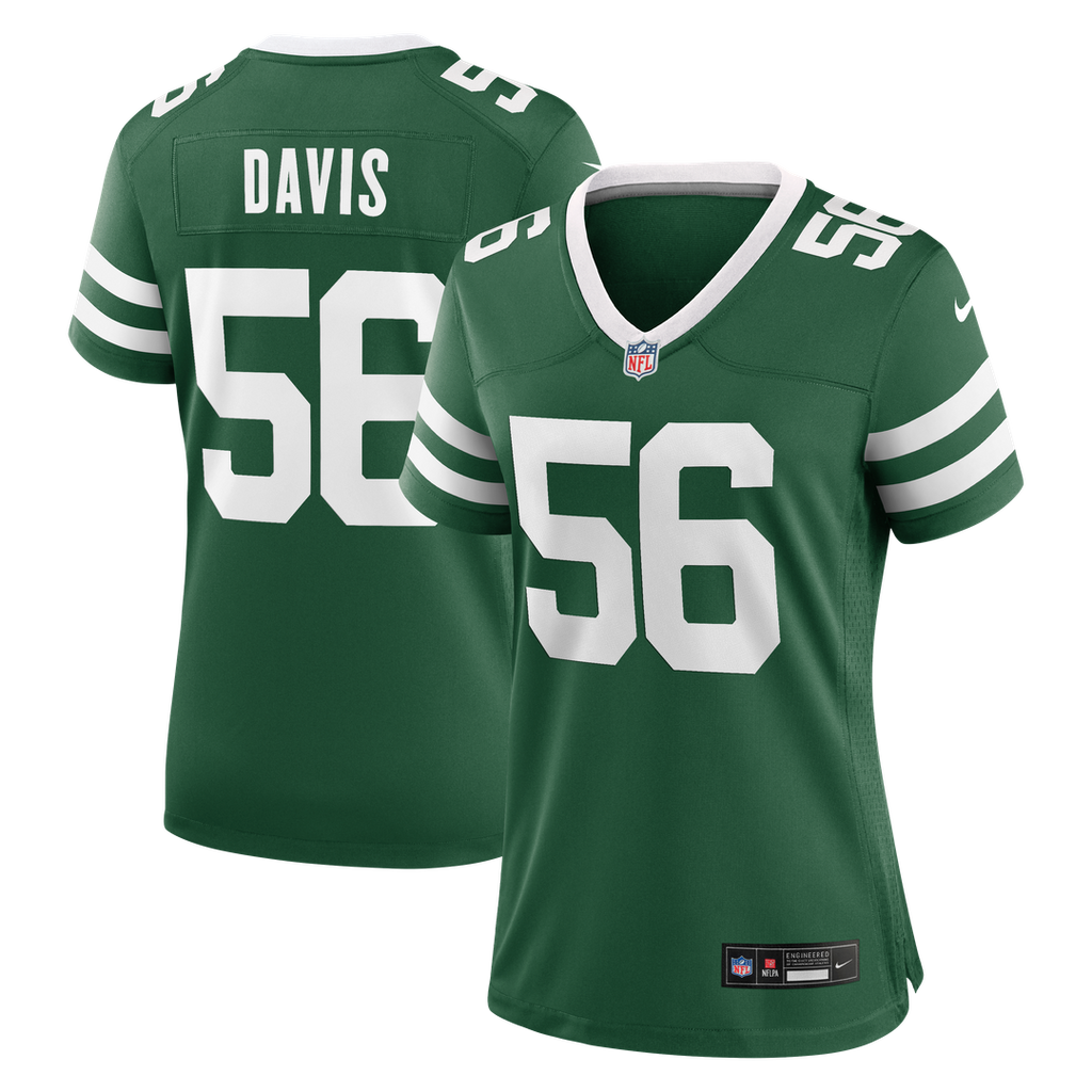 Demario Davis New York Jets Nike Women's Team Game Jersey - Legacy Green