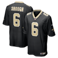Tyler Shough New Orleans Saints Nike Game Jersey - Black