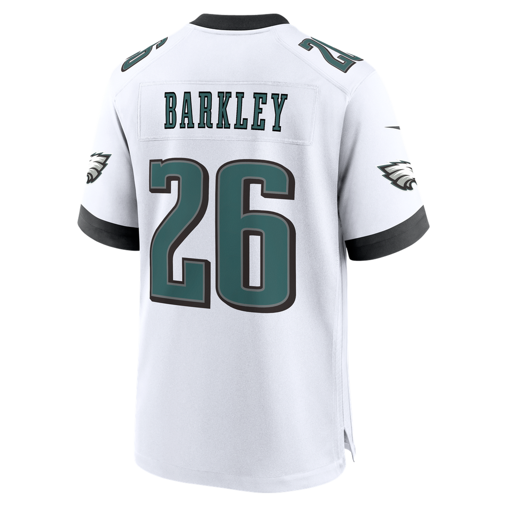 Saquon Barkley Philadelphia Eagles Nike Game Jersey -  White