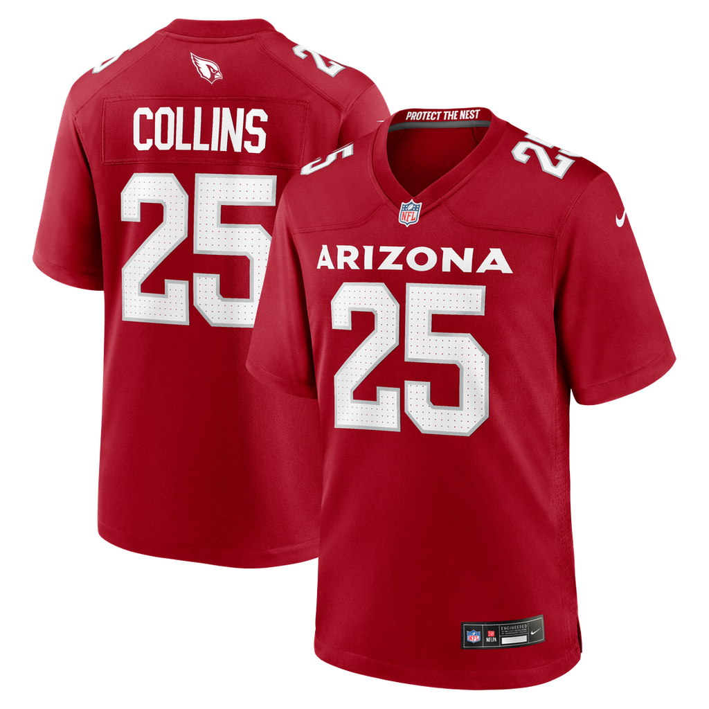Zaven Collins Arizona Cardinals Nike Home Game Jersey - Cardinal