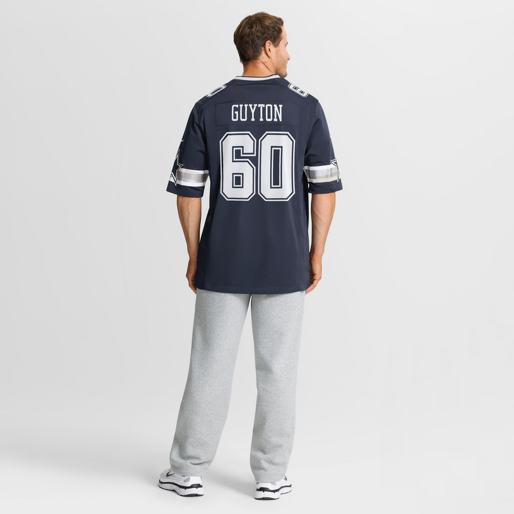 Tyler Guyton Dallas Cowboys Nike  Player Game Jersey - Navy