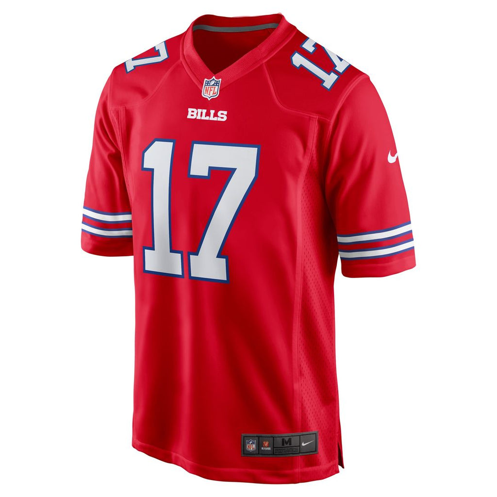 Josh Allen Buffalo Bills Nike Alternate Game Jersey - Red