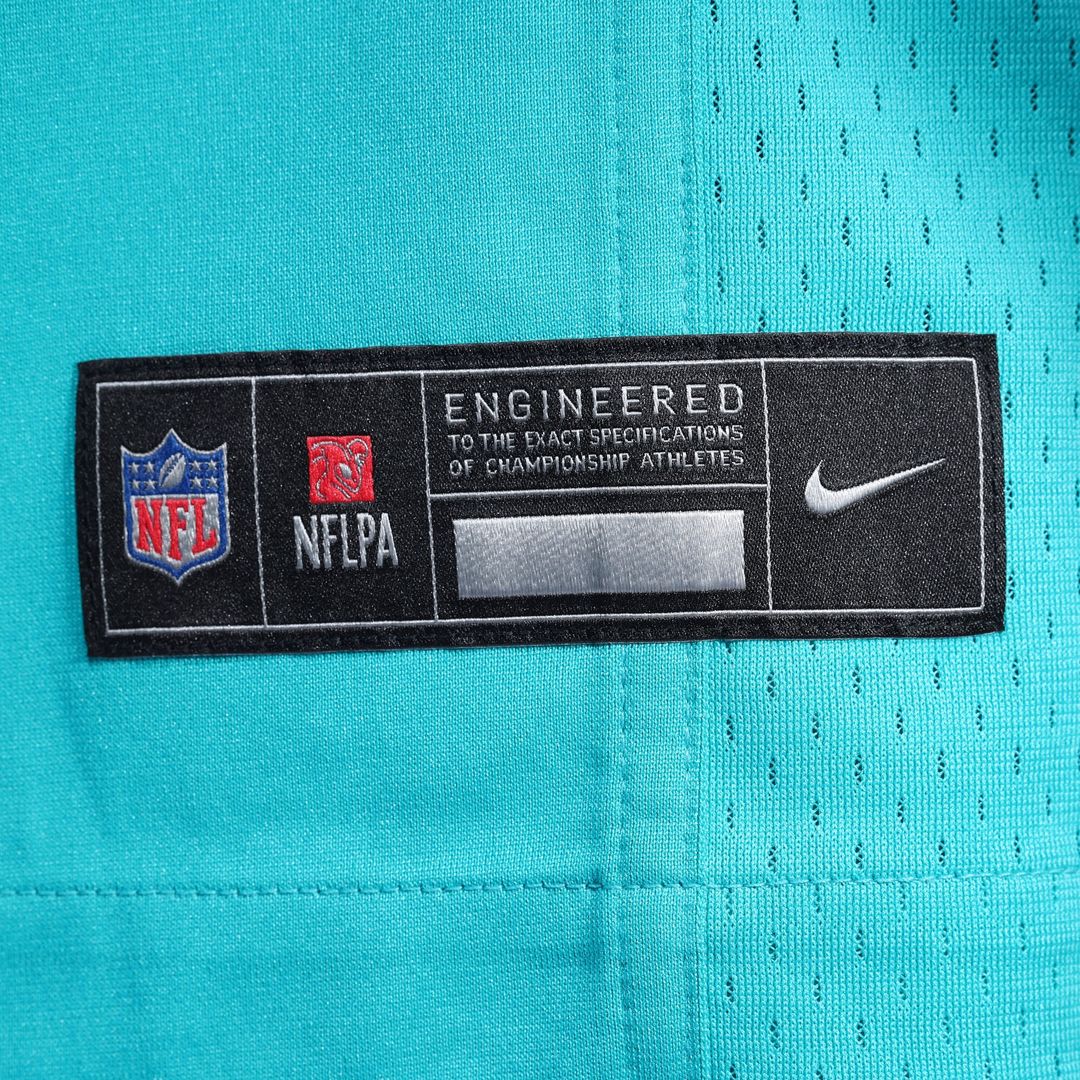 Bradley Chubb Miami Dolphins Nike Game Player Jersey - Aqua
