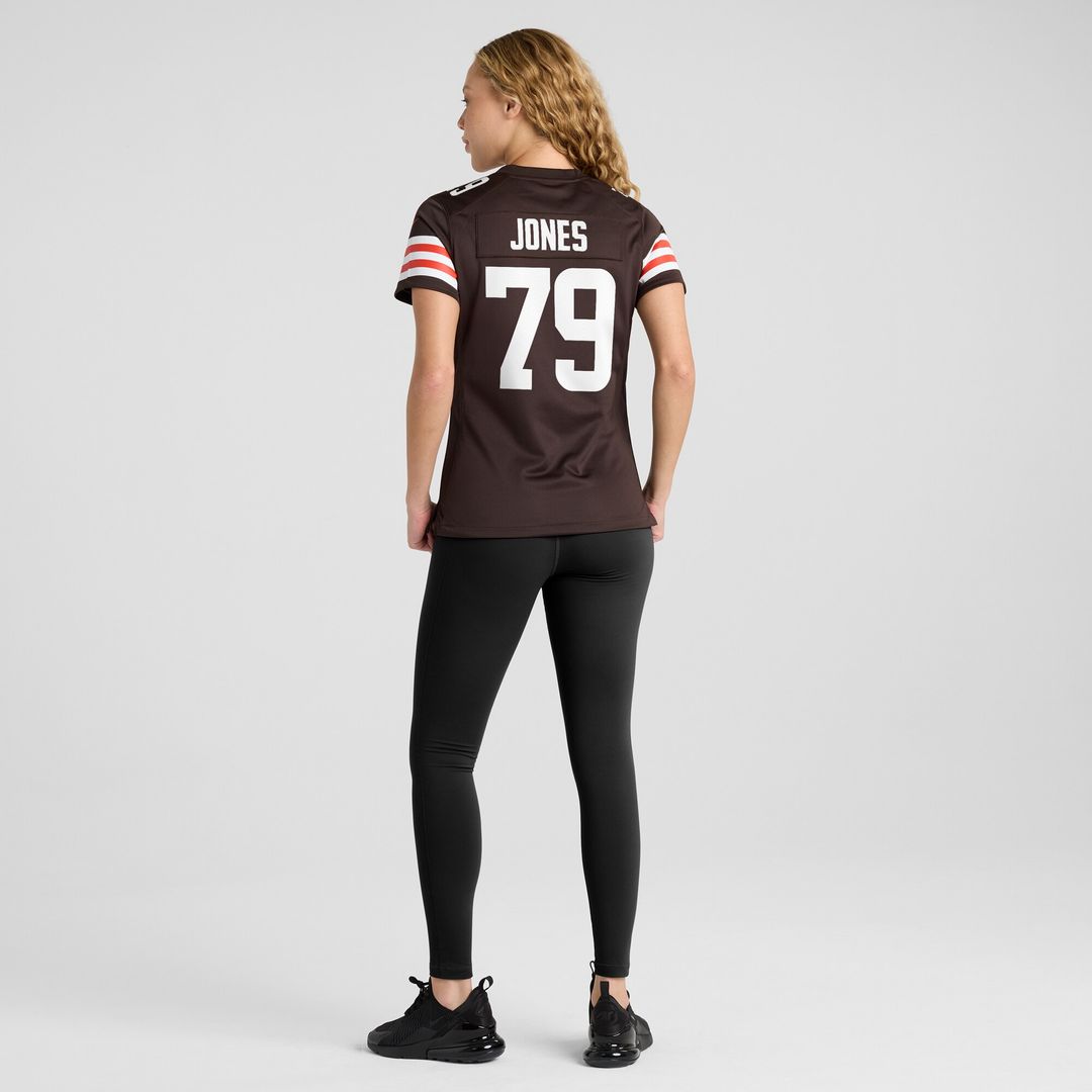 Dawand Jones Cleveland Browns Nike Women's Team Game Jersey -  Brown
