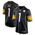 Number 1 Dad Pittsburgh Steelers Nike Game Jersey - Black
