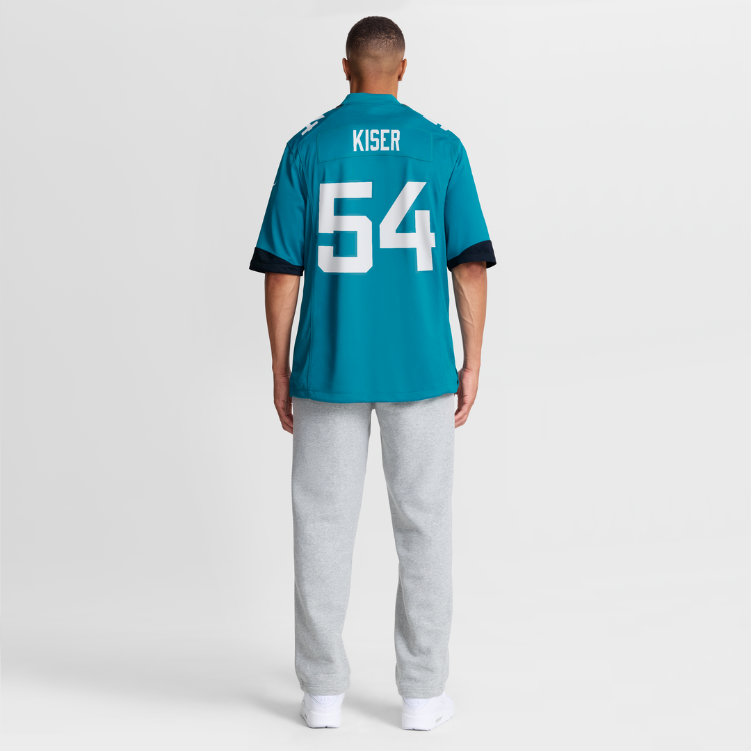 Jack Kiser Jacksonville Jaguars Nike Team Game Jersey -  Teal