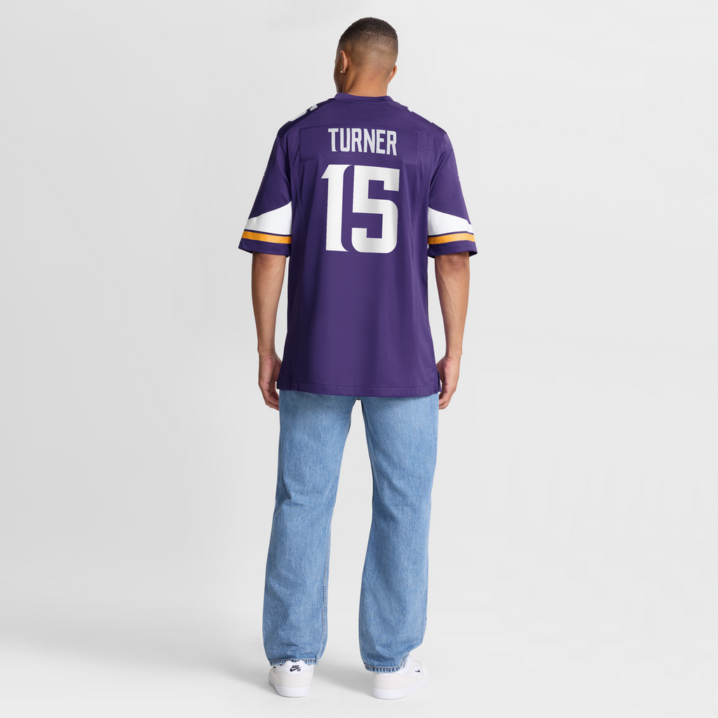 Dallas Turner Minnesota Vikings Nike Alternate Game Jersey - White