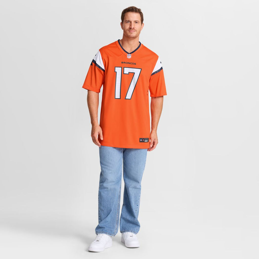 Jaylen Waddle Denver Broncos Nike Game Jersey - Orange