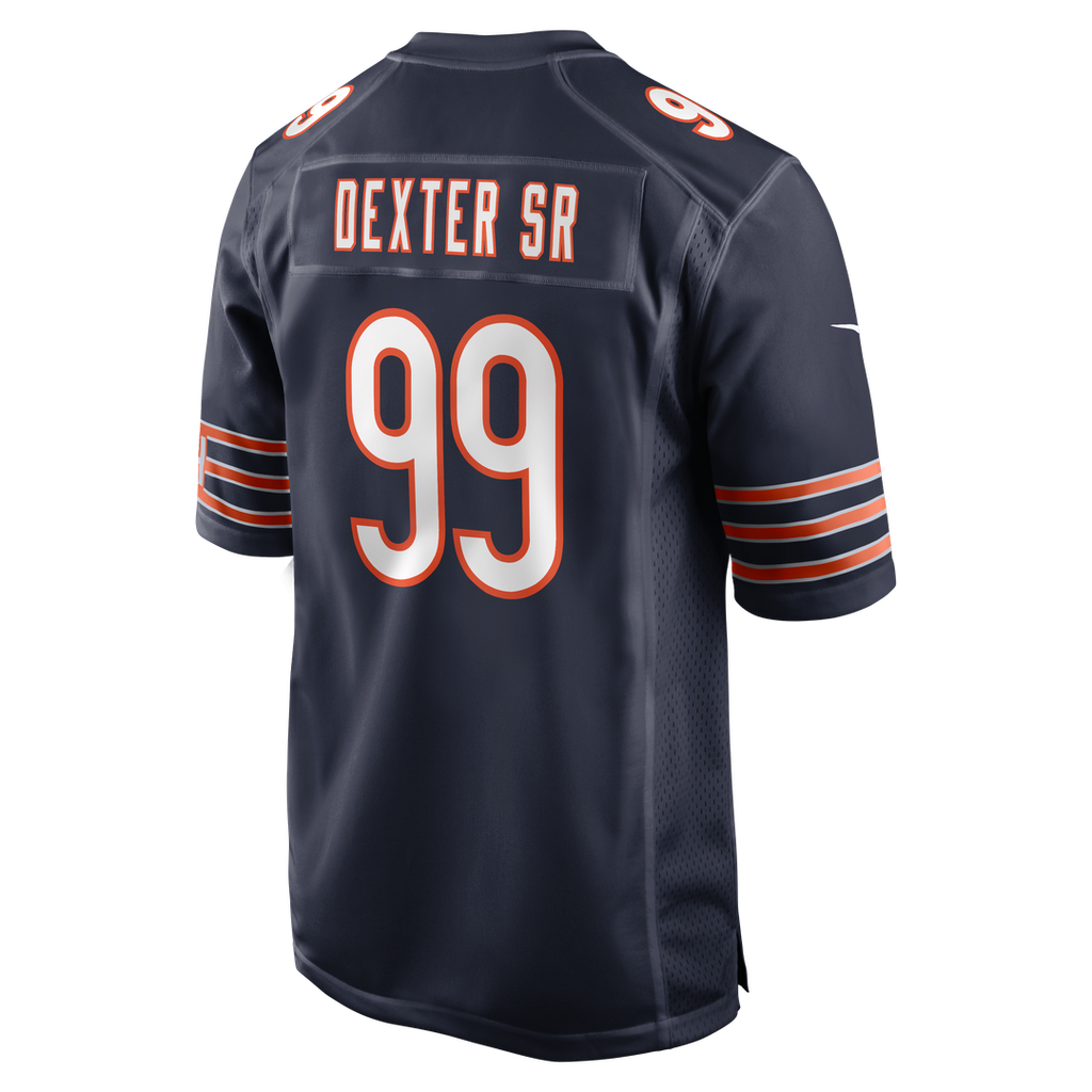 Gervon Dexter Sr. Chicago Bears Nike  Game Jersey -  Navy