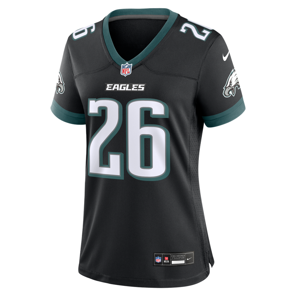 Saquon Barkley Philadelphia Eagles Nike Women's Team Game Jersey -  Midnight Green