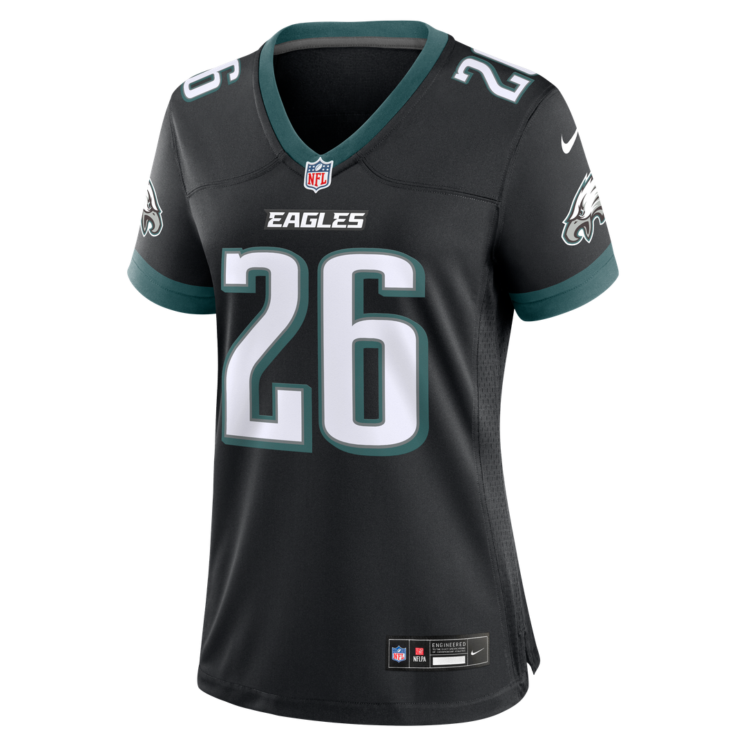 Saquon Barkley Philadelphia Eagles Nike Women's Team Game Jersey -  Midnight Green
